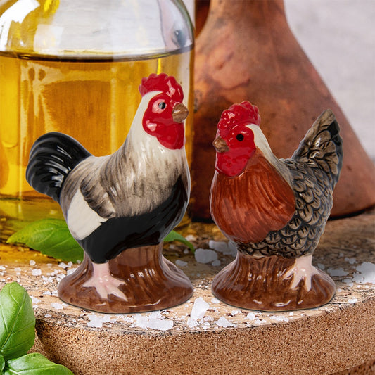 Rooster Salt and Pepper Set