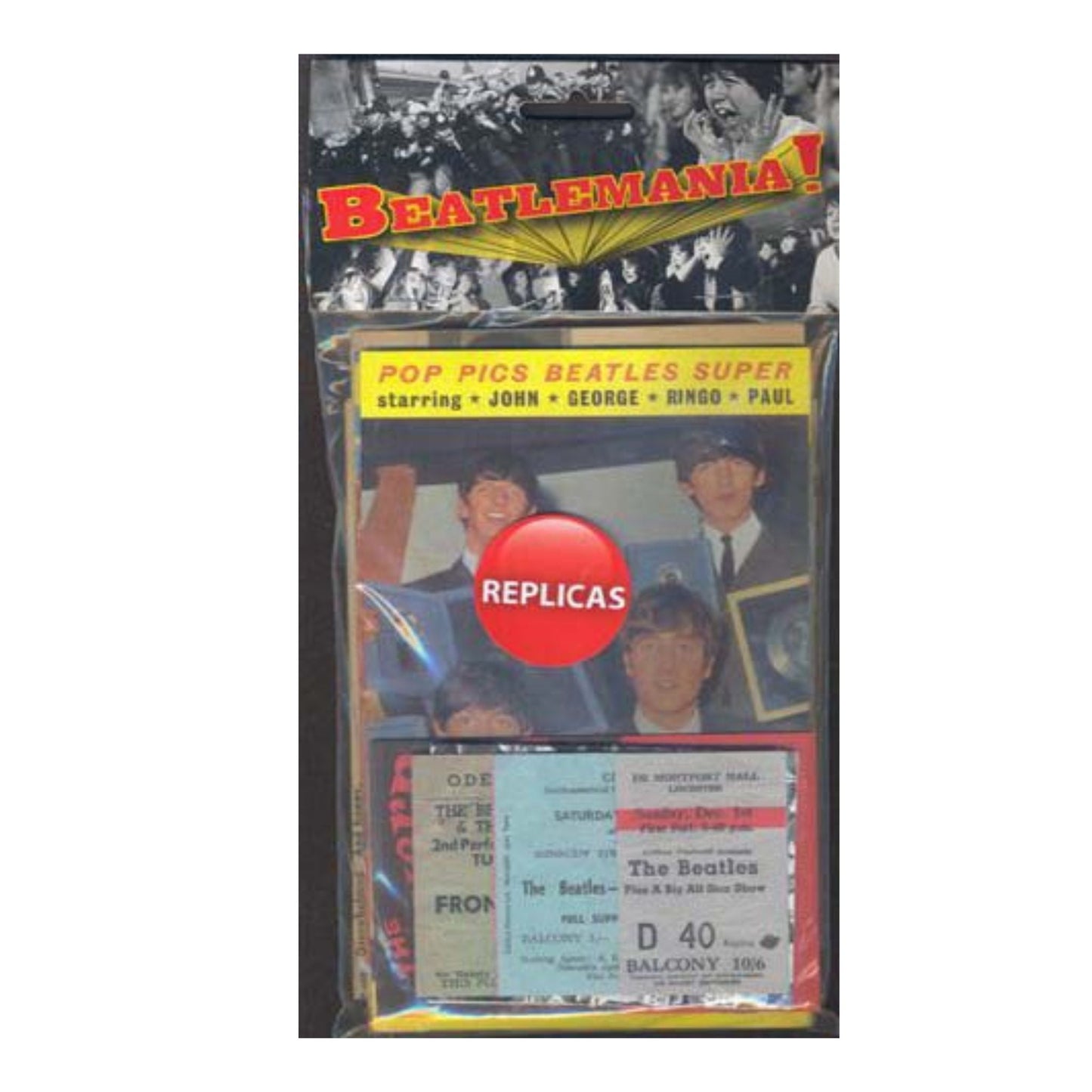 Beatlemania Memorabilia Pack - Peppy & Sage