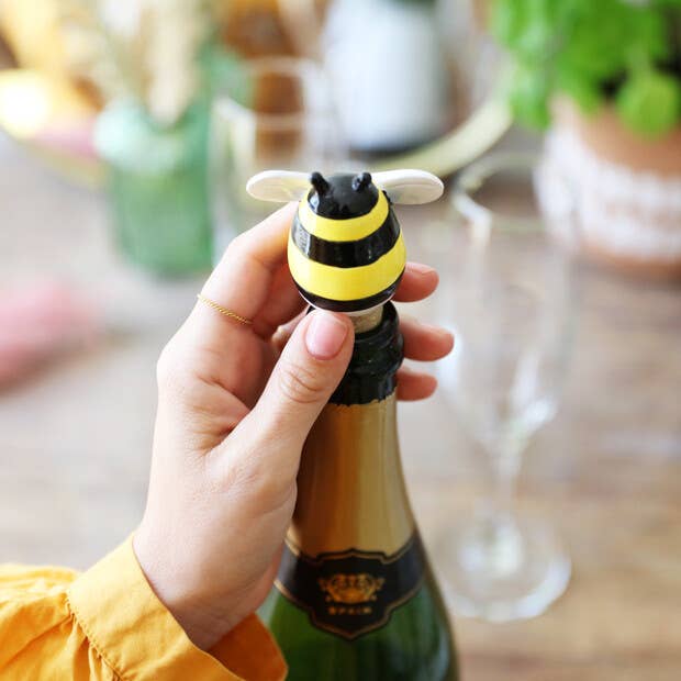 Bee Bottle Stopper - Peppy & Sage