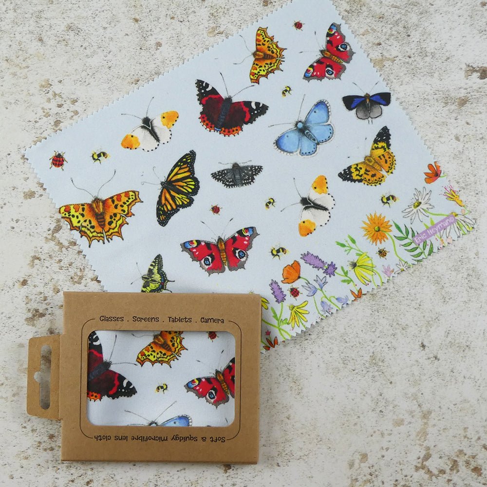 Butterflies Lens Cloth - Emma Ball - Peppy & Sage