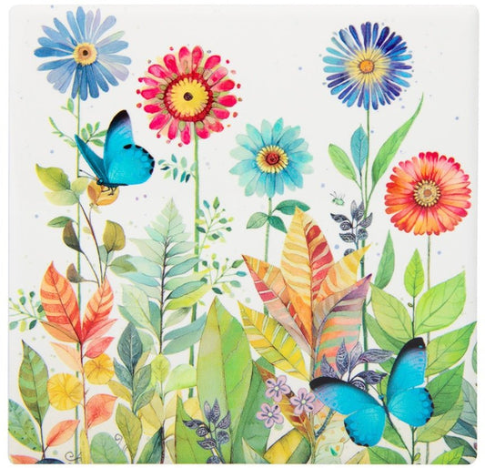 Ceramic Butterfly Coaster - Peppy & Sage
