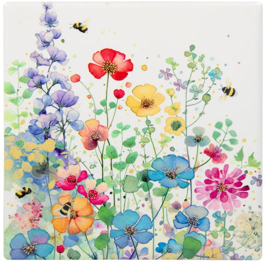 Ceramic Meadow Coaster - Peppy & Sage