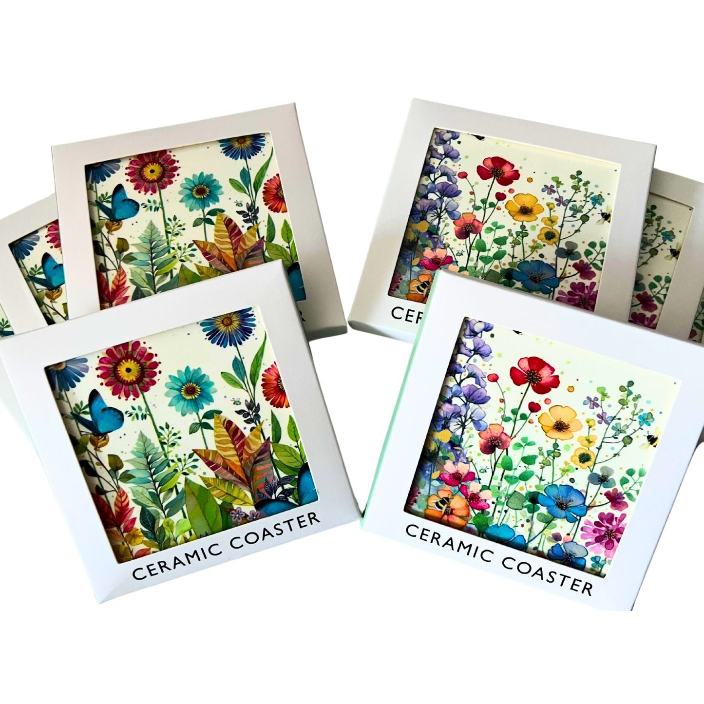 Ceramic Meadow Coaster - Peppy & Sage