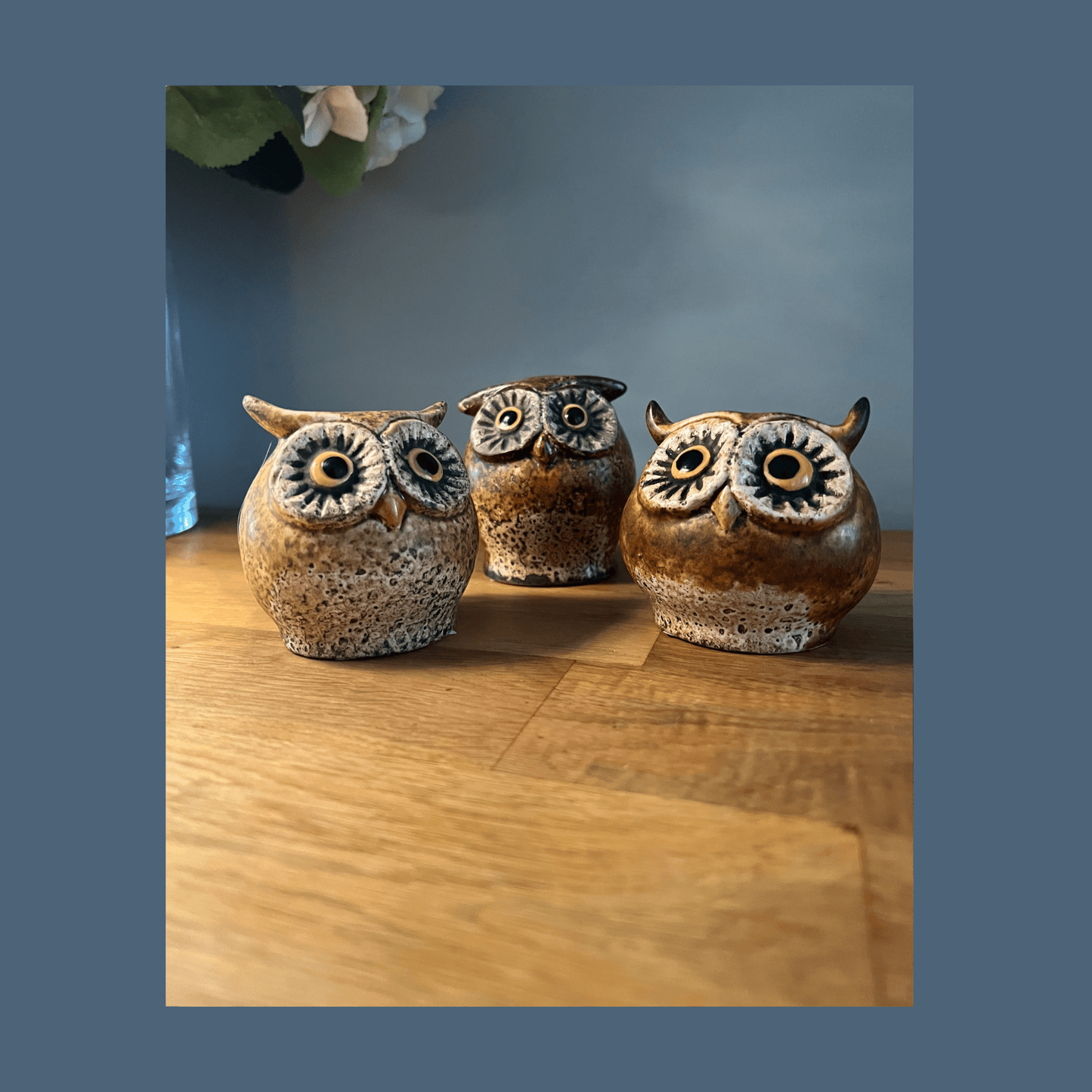 Ceramic Owl Ornament 8cm - Peppy & Sage