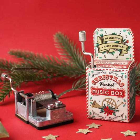 Christmas Music Box - 'We Wish You a Merry Christmas" - Peppy & Sage