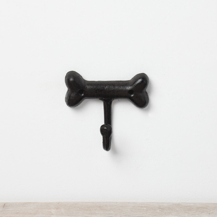 Dog Bone Cast Iron Hook - Peppy & Sage