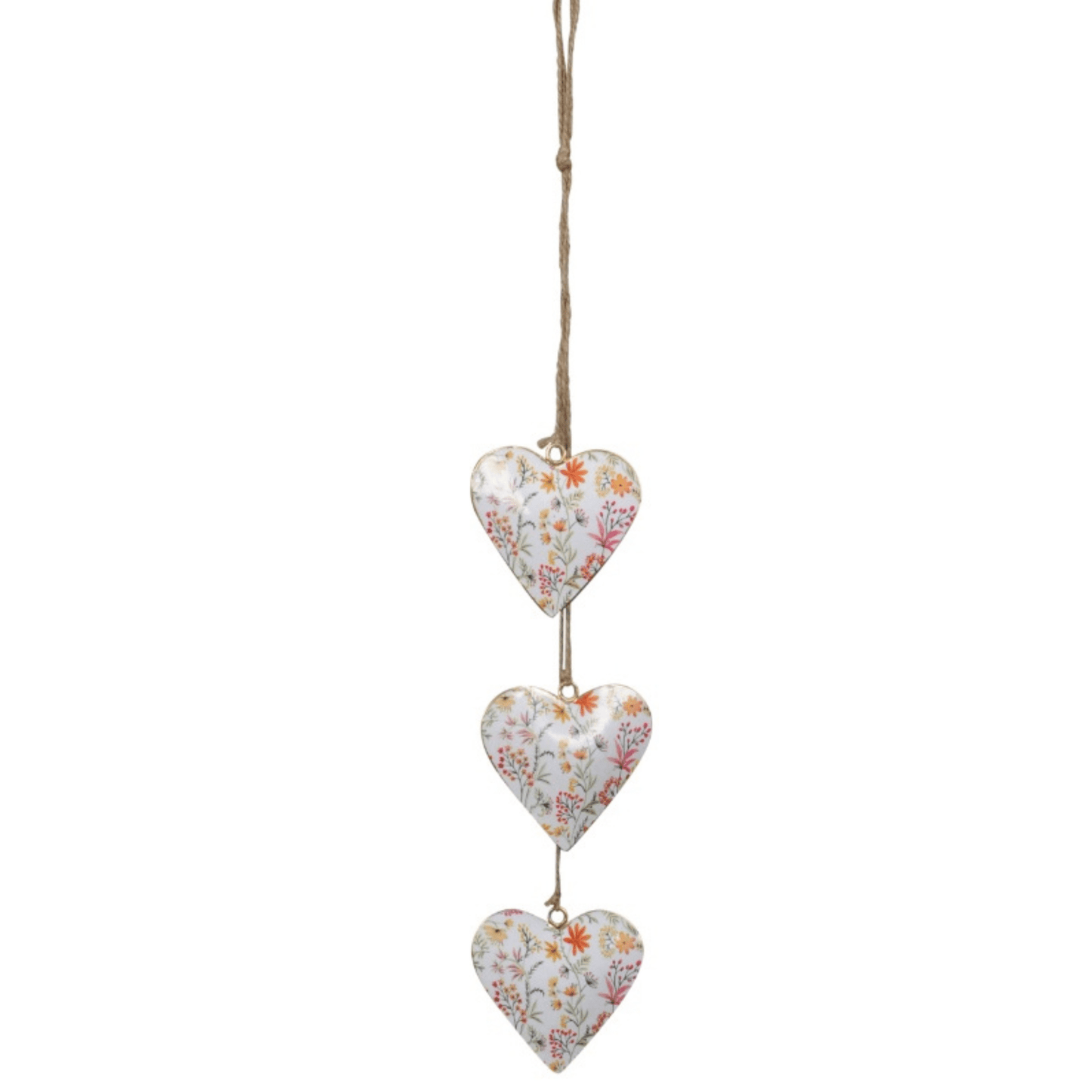 Floral Heart Hanger 50cm - Peppy & Sage