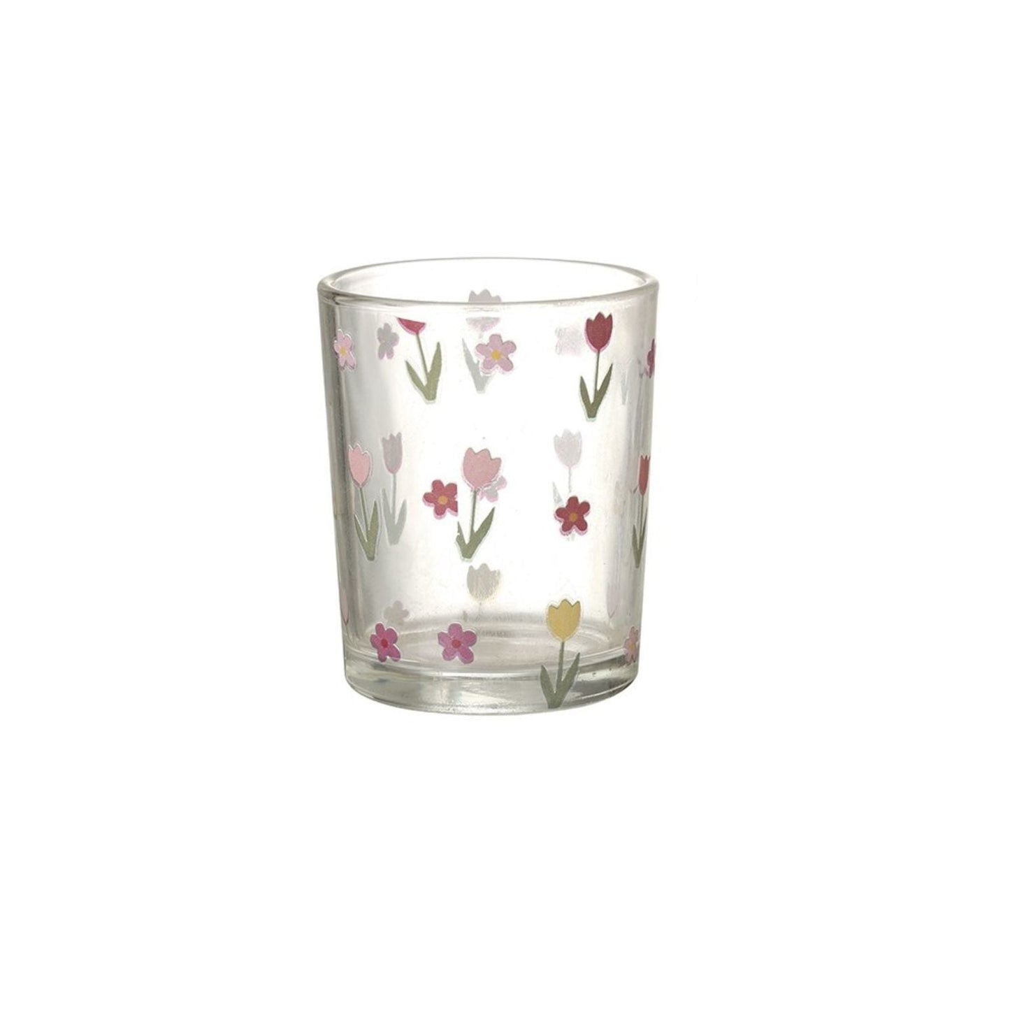 Flower Glass T - Light Holder - Choose from Flower & Heart or Flowers - Peppy & Sage