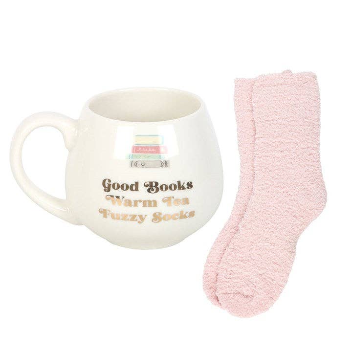 Good Books Mug and Socks Set - more stock on its way - Peppy & Sage