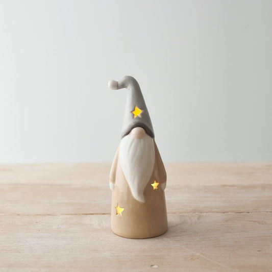 LED Beige Santa 12.5 - Peppy & Sage