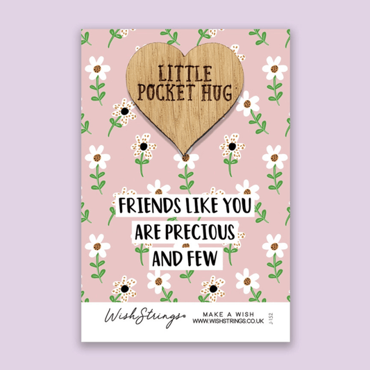 Little Pocket Hug - Friends Like You Are Precious And Few - Peppy & Sage