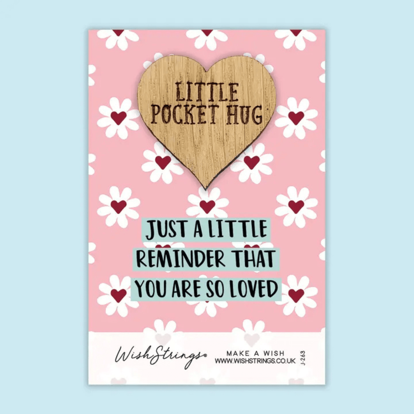 Little Pocket Hug - Just A Little Reminder That You Are So Loved - Peppy & Sage