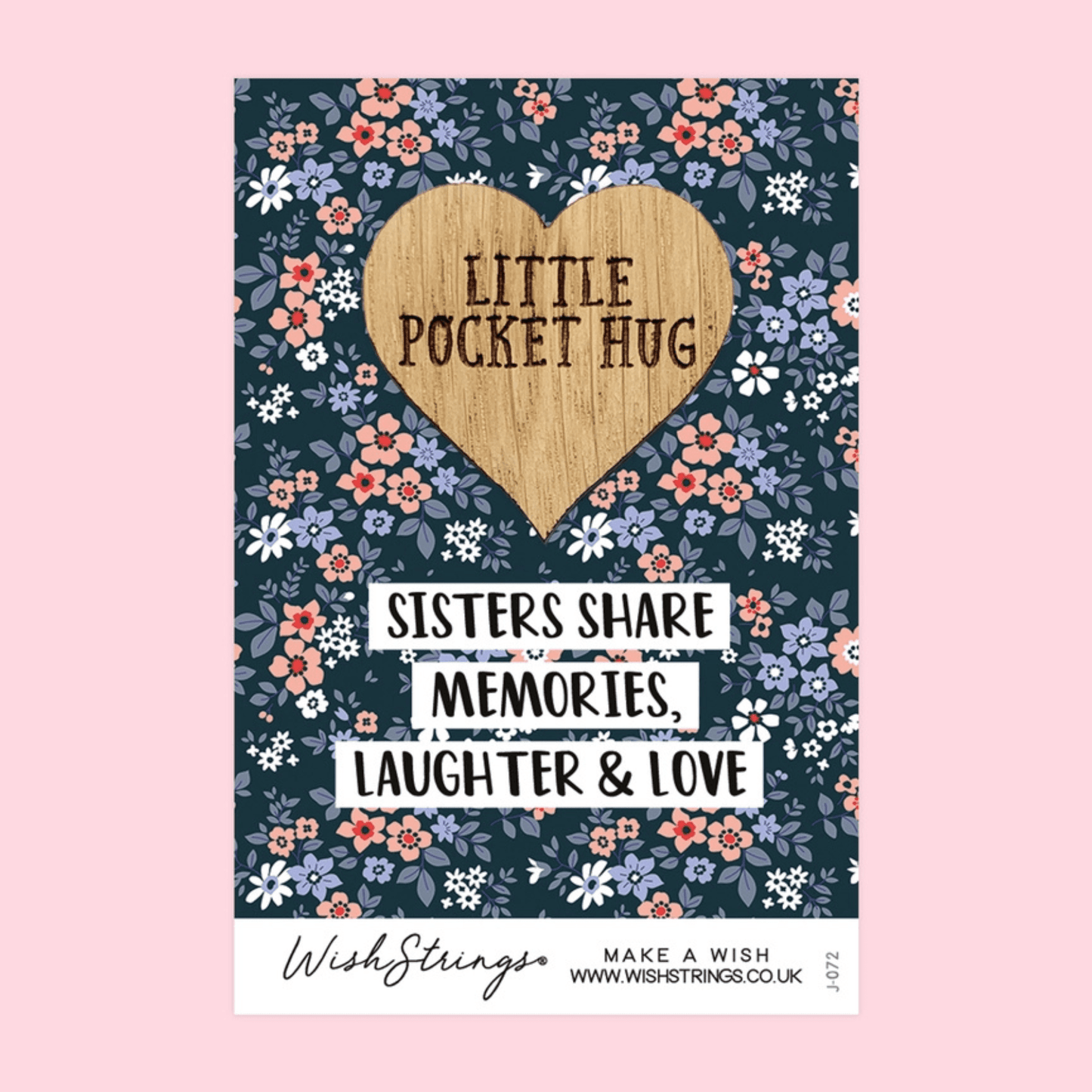 Little Pocket Hug - Sisters Share Memories, Laughter and Love - Peppy & Sage
