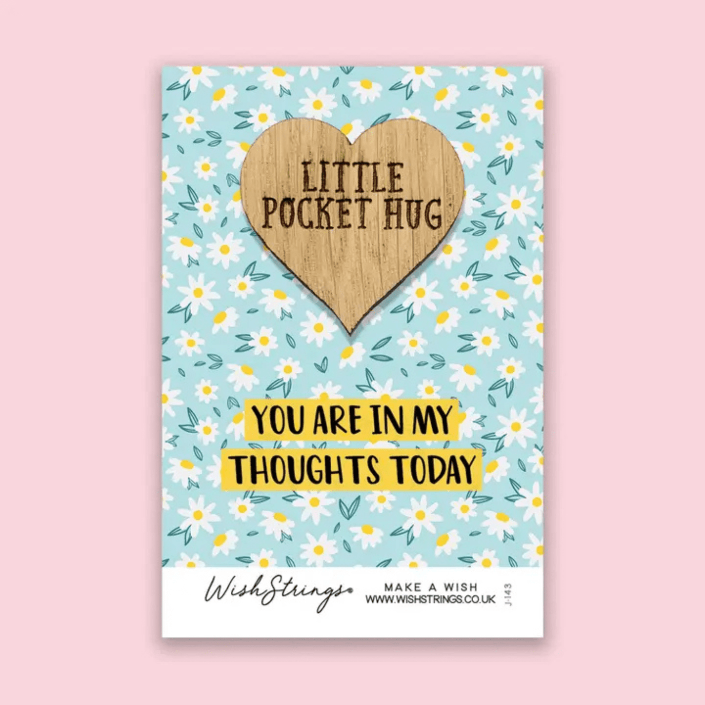 Little Pocket Hug - You Are In My Thoughts Today - Peppy & Sage