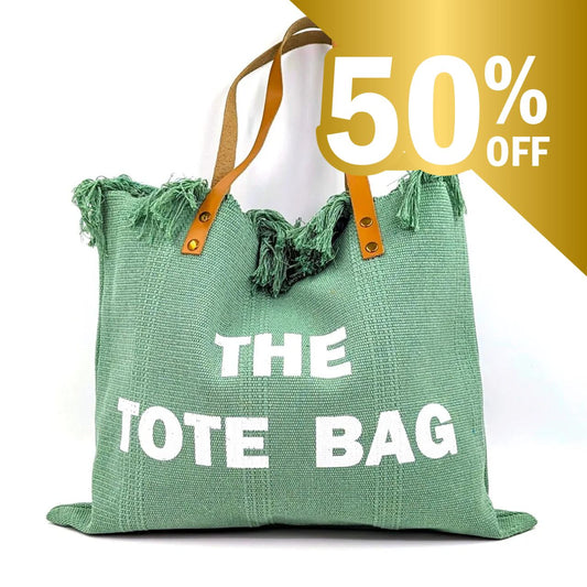 Luxury Canvas Large Tote Bag - Choose Colour - Peppy & Sage