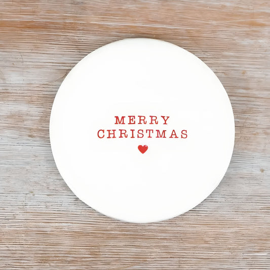 "Merry Christmas" Coaster - Peppy & Sage