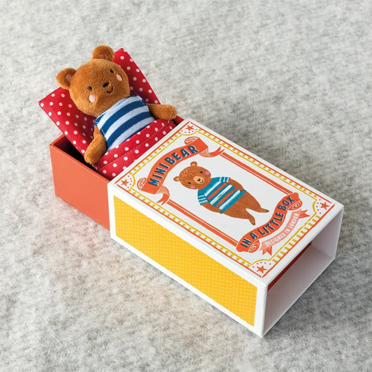 Mini Bear in a Box 14cm - Peppy & Sage