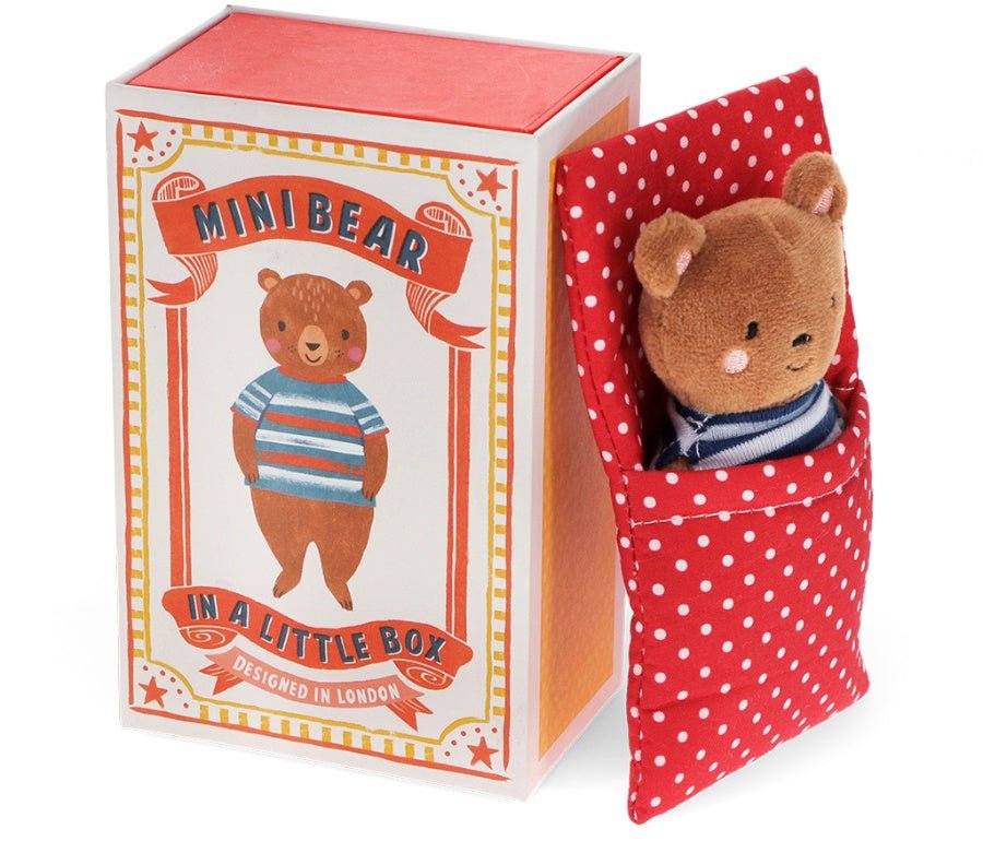 Mini Bear in a Box 14cm - Peppy & Sage