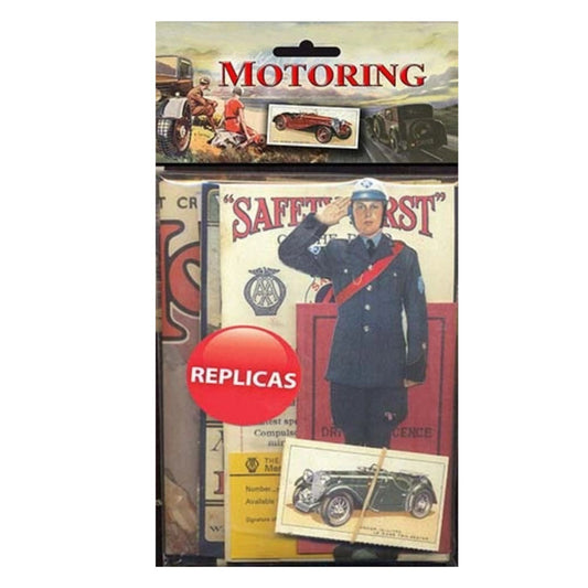 Motoring Memorabilia Pack - Peppy & Sage