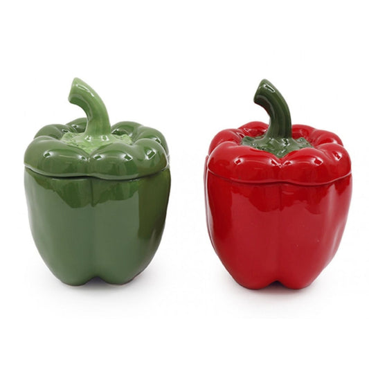 Pepper Jar With Lid - Choose Colour - Peppy & Sage