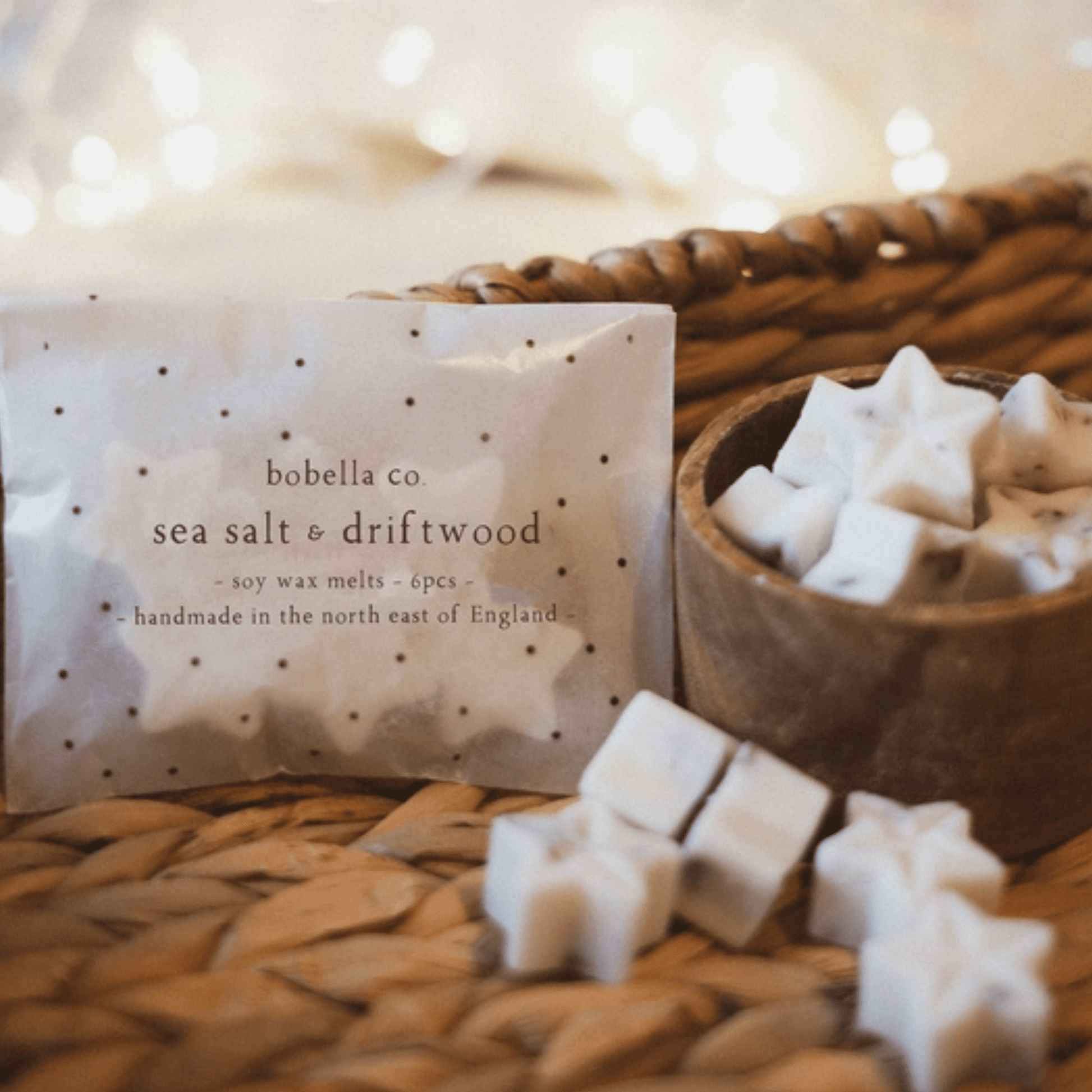 Soy Wax Melts - Sea Salt & Driftwood - Peppy & Sage
