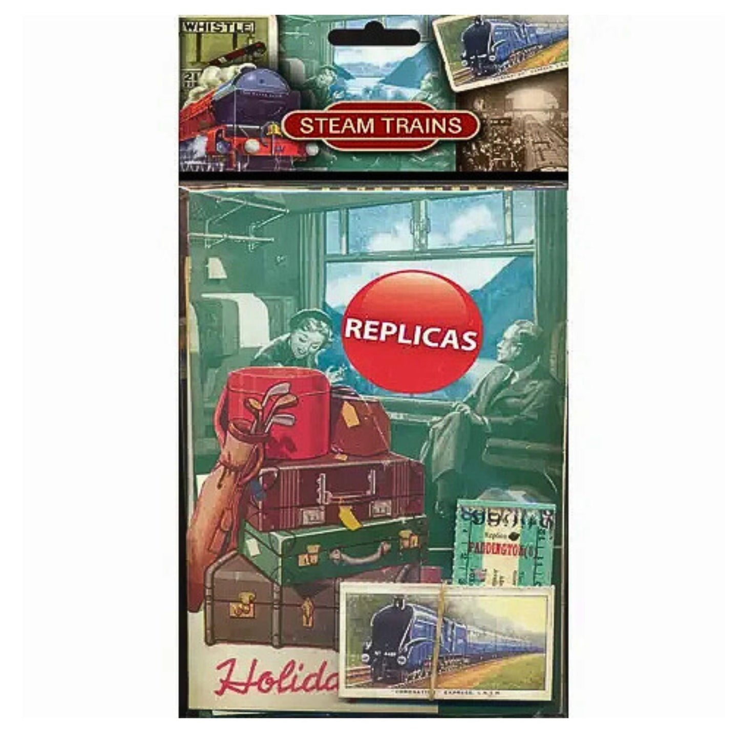 Steam Trains Memorabilia Pack - Peppy & Sage