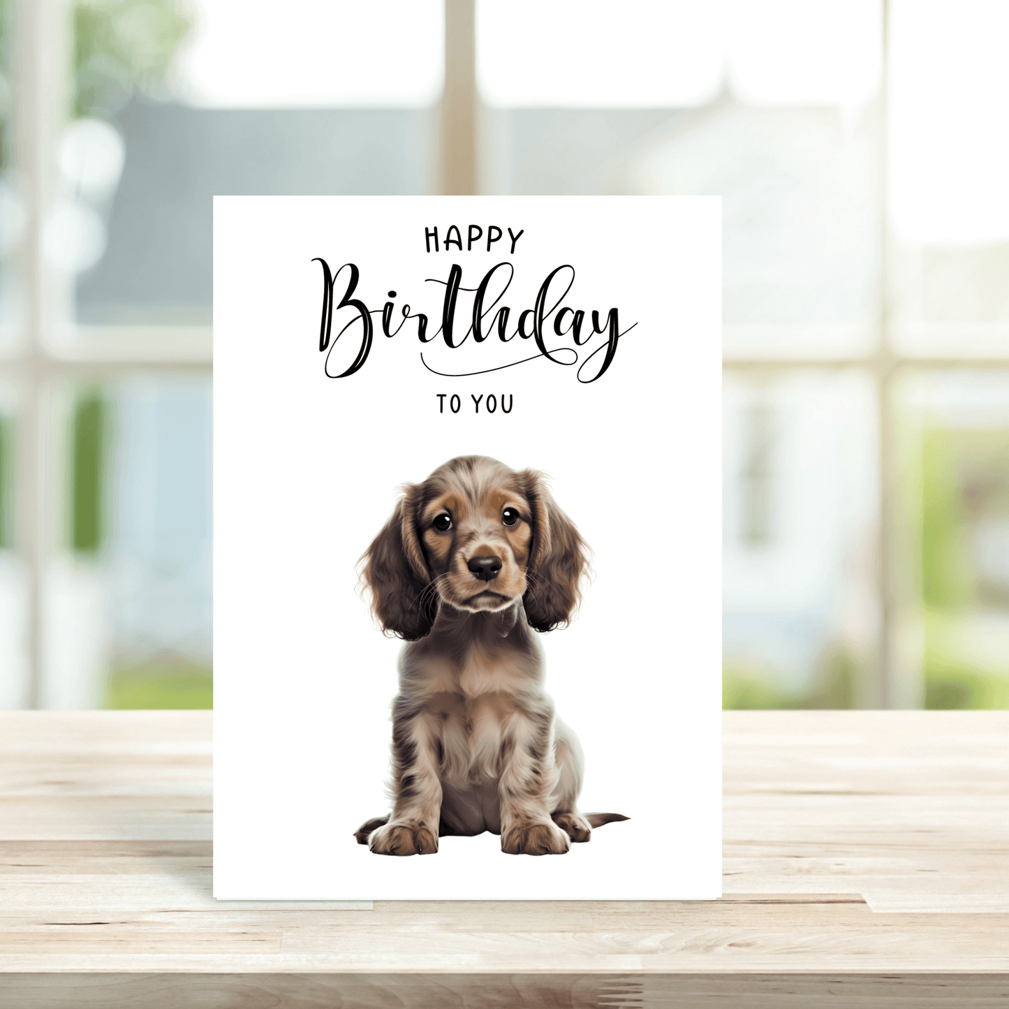 Dog Breeds Birthday Cards - Various Breeds Available - Peppy & Sage