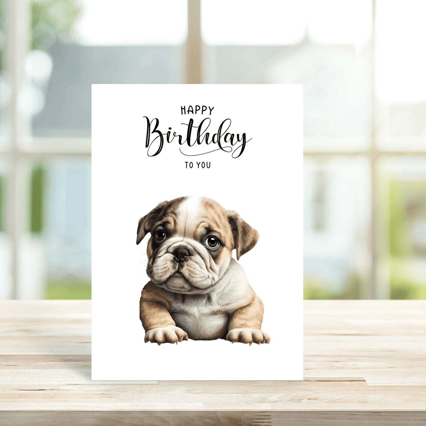 Dog Breeds Birthday Cards - Various Breeds Available - Peppy & Sage