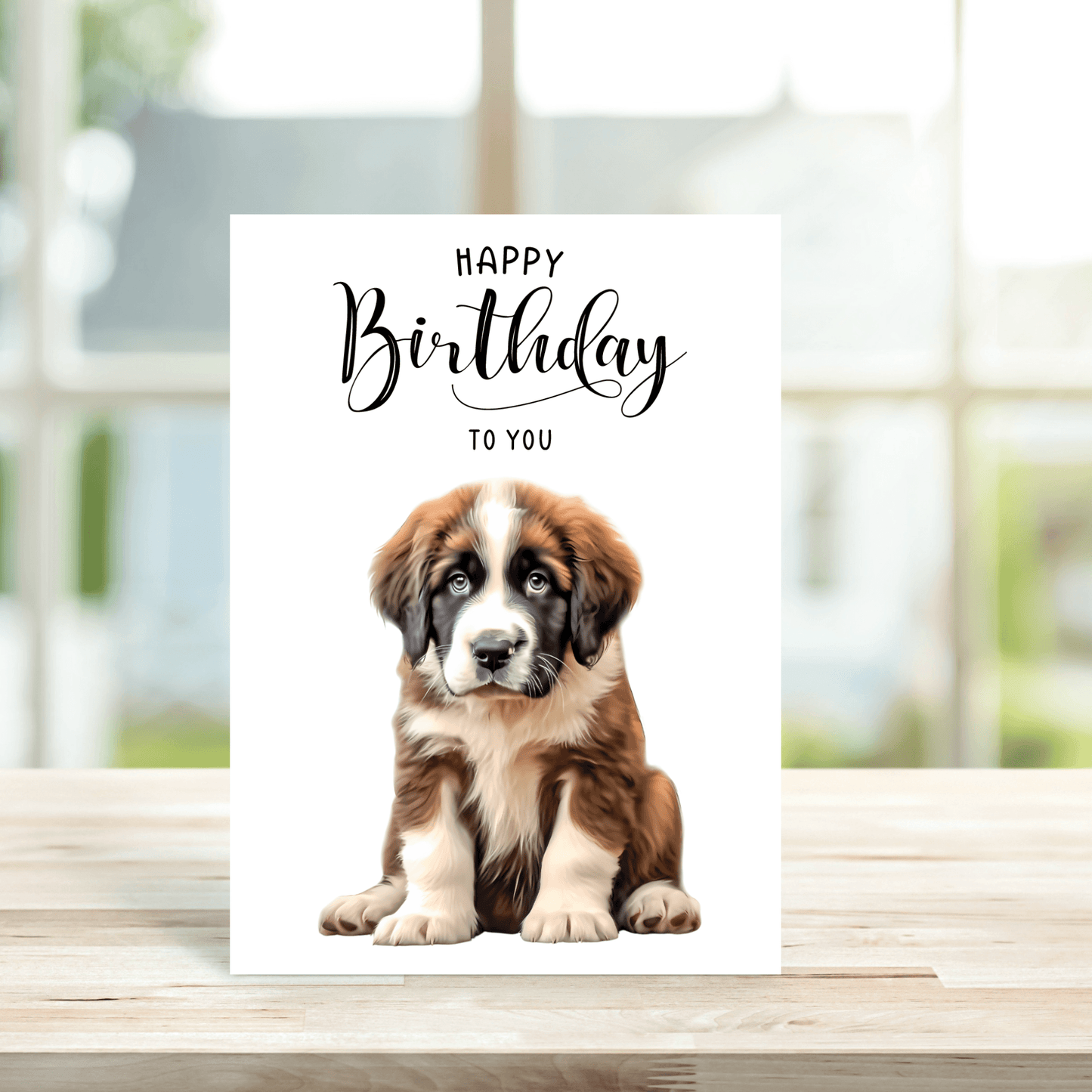 Dog Breeds Birthday Cards - Various Breeds Available - Peppy & Sage