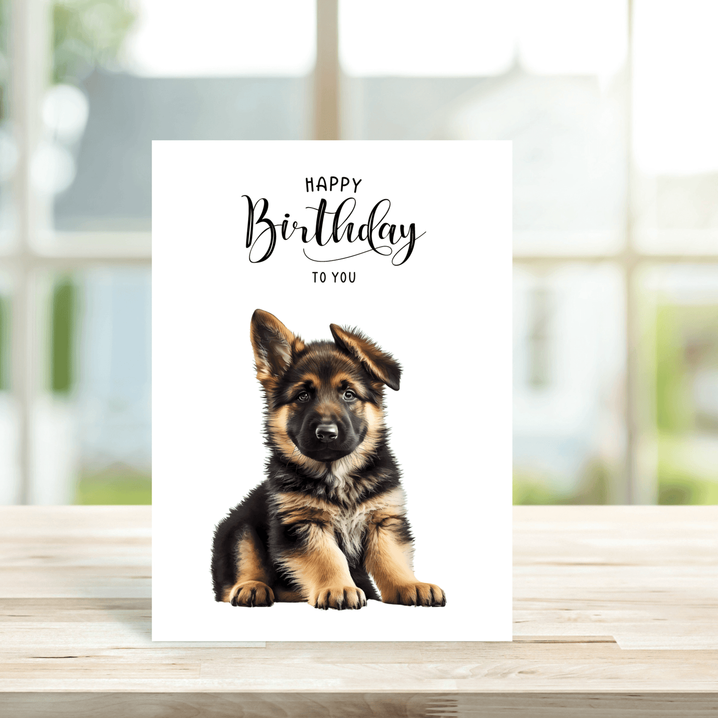 Dog Breeds Birthday Cards - Various Breeds Available - Peppy & Sage