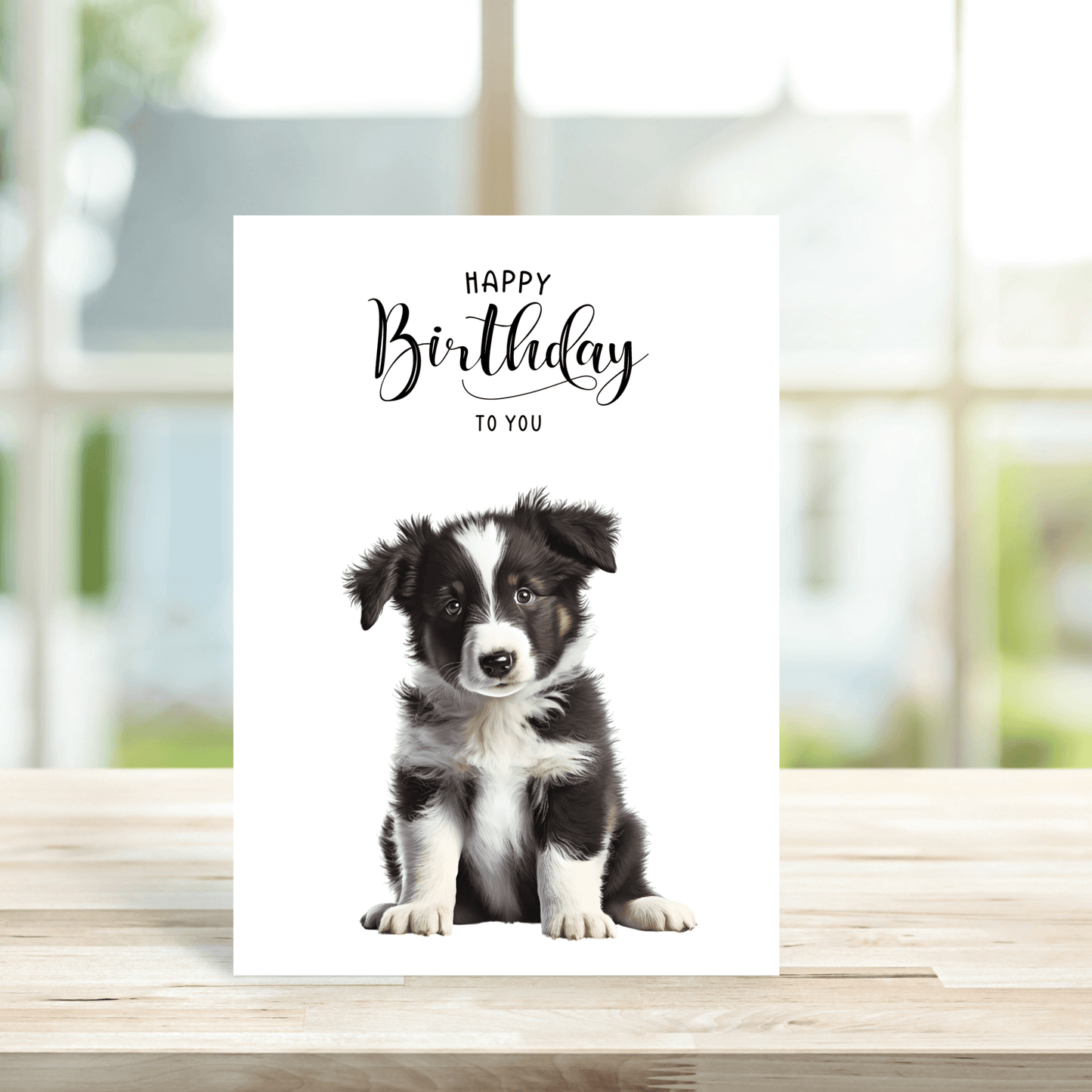 Dog Breeds Birthday Cards - Various Breeds Available - Peppy & Sage
