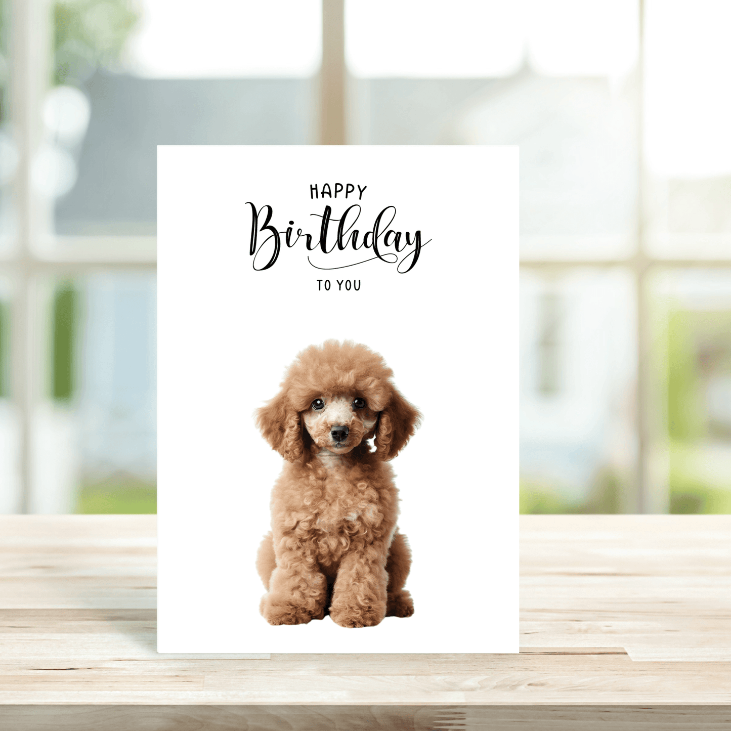 Dog Breeds Birthday Cards - Various Breeds Available - Peppy & Sage