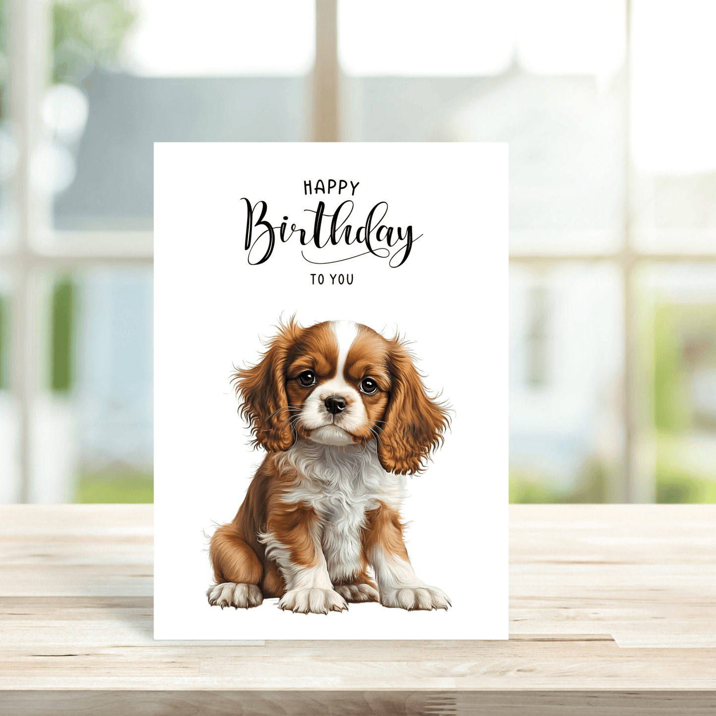 Dog Breeds Birthday Cards - Various Breeds Available - Peppy & Sage