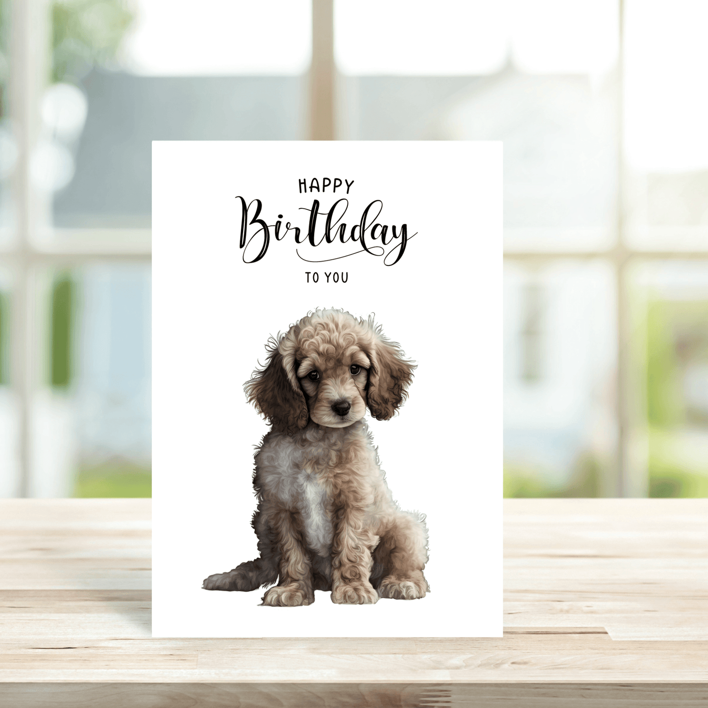 Dog Breeds Birthday Cards - Various Breeds Available - Peppy & Sage
