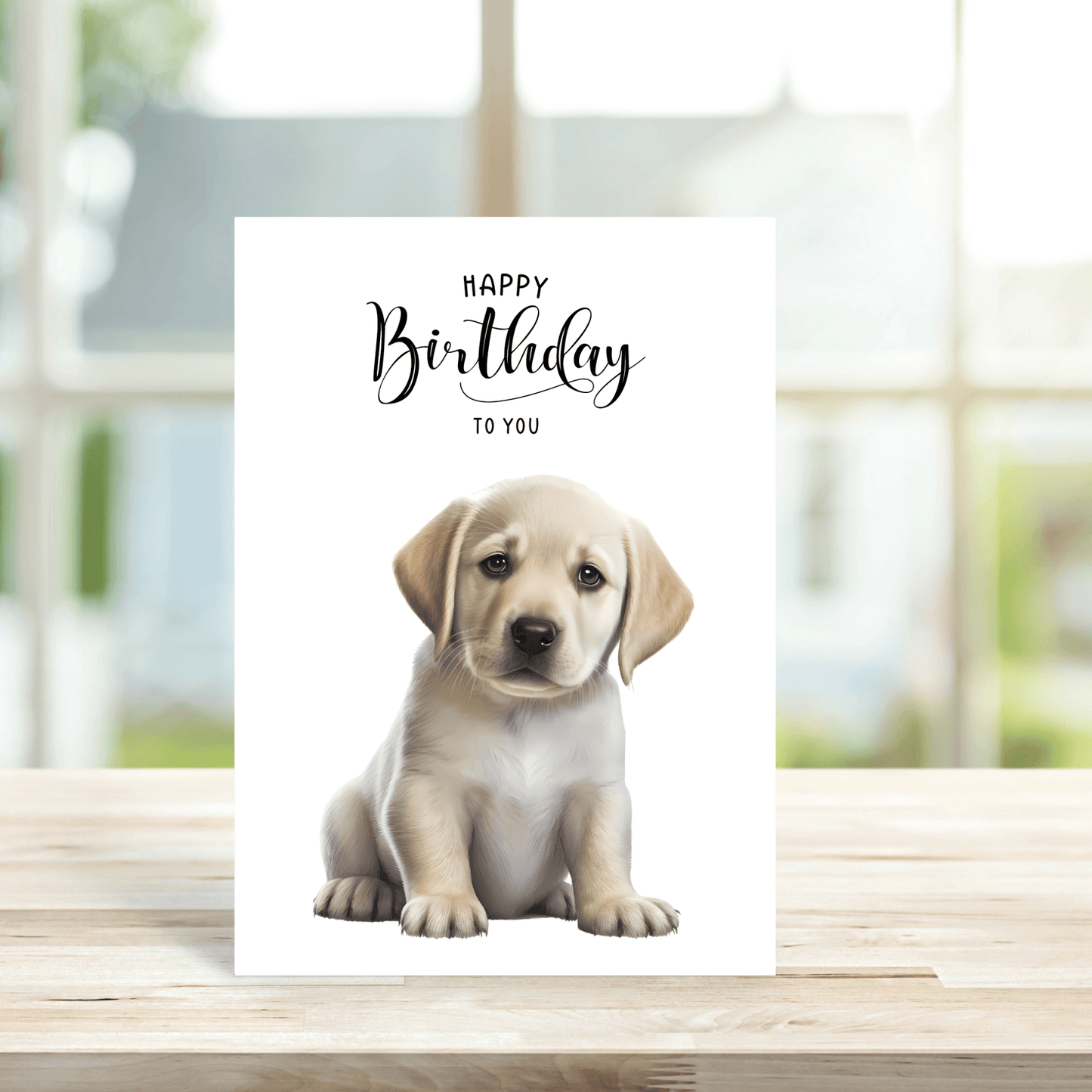 Dog Breeds Birthday Cards - Various Breeds Available - Peppy & Sage
