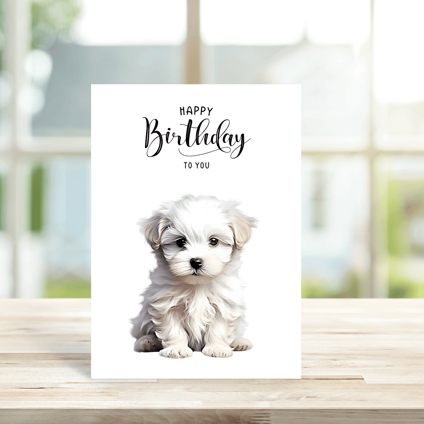 Dog Breeds Birthday Cards - Various Breeds Available - Peppy & Sage