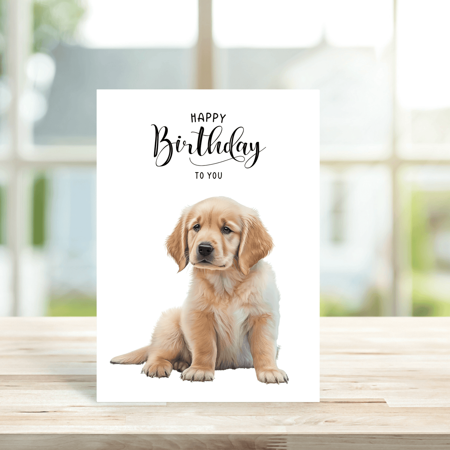 Dog Breeds Birthday Cards - Various Breeds Available - Peppy & Sage