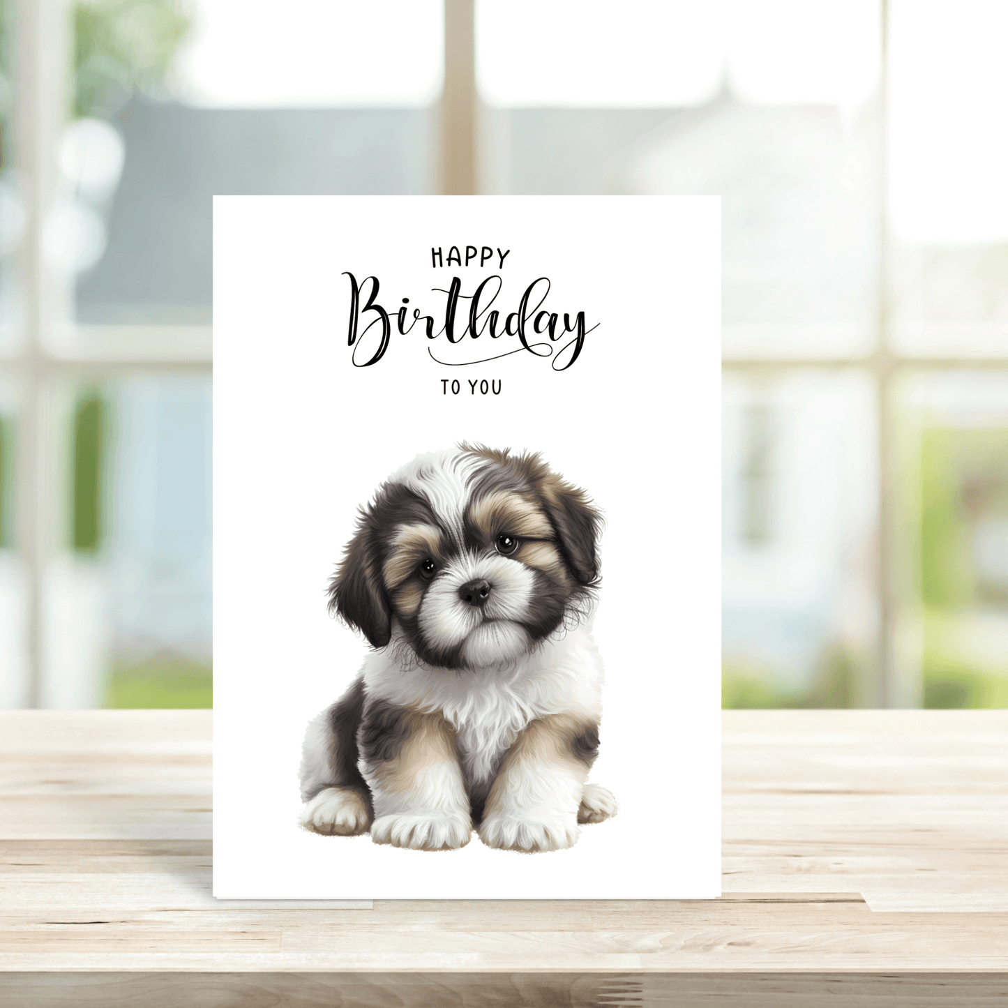 Dog Breeds Birthday Cards - Various Breeds Available - Peppy & Sage