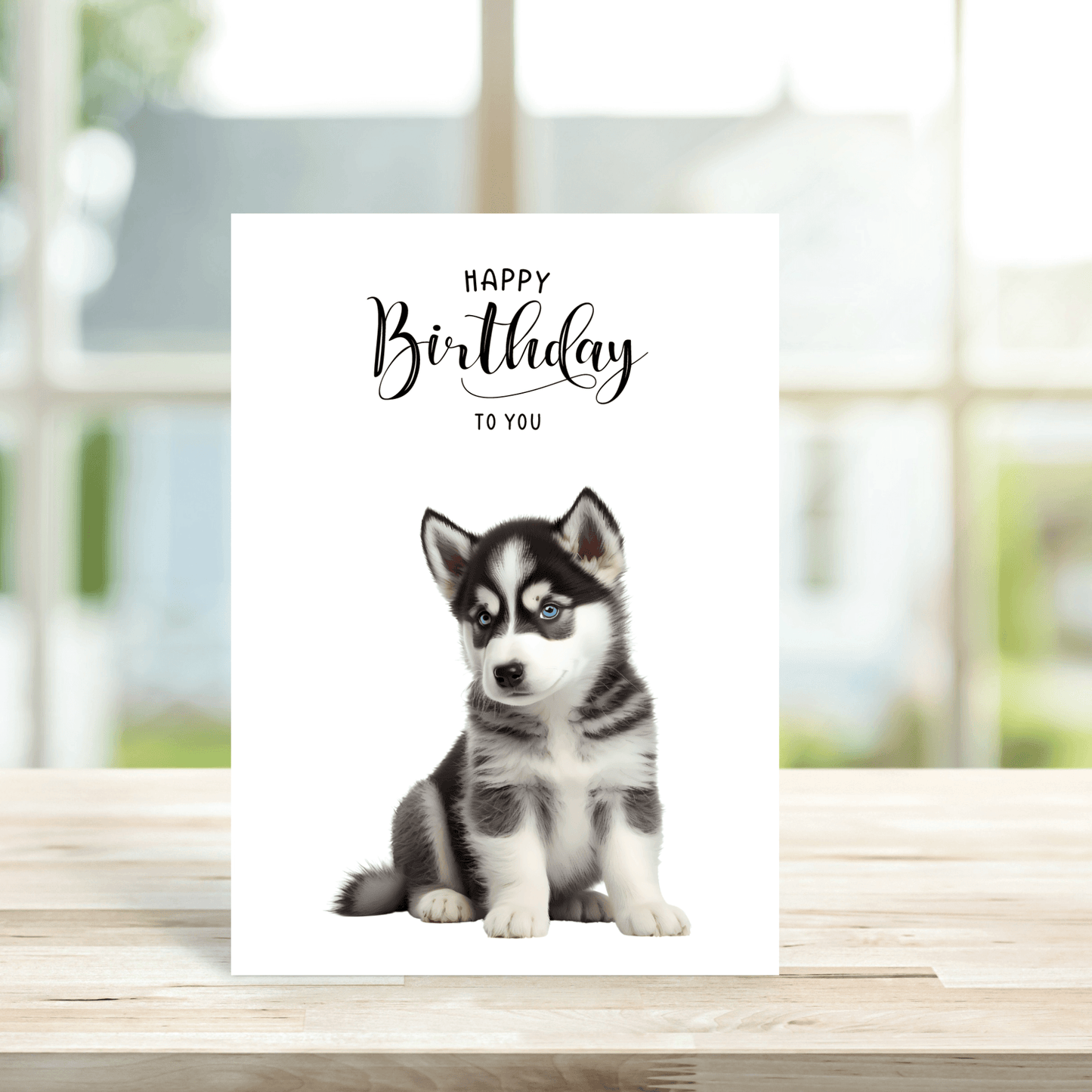 Dog Breeds Birthday Cards - Various Breeds Available - Peppy & Sage