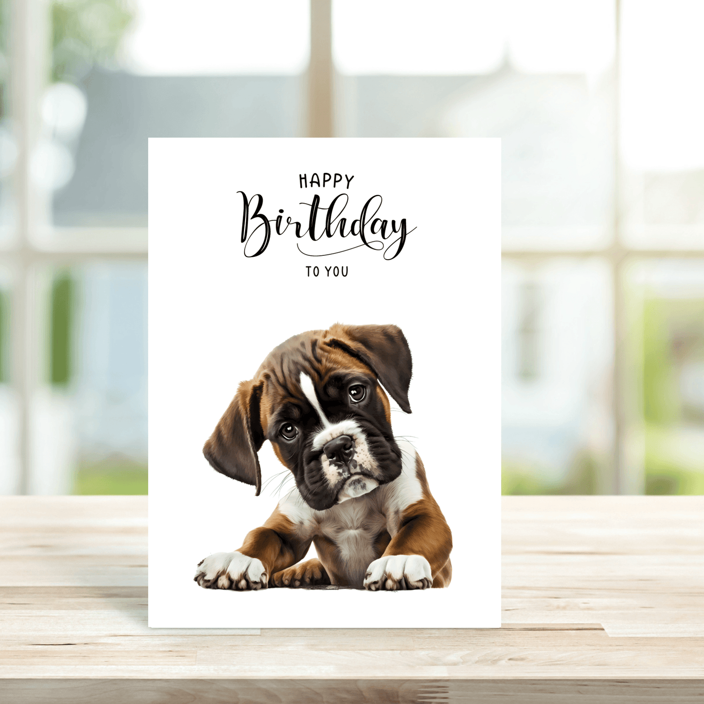 Dog Breeds Birthday Cards - Various Breeds Available - Peppy & Sage