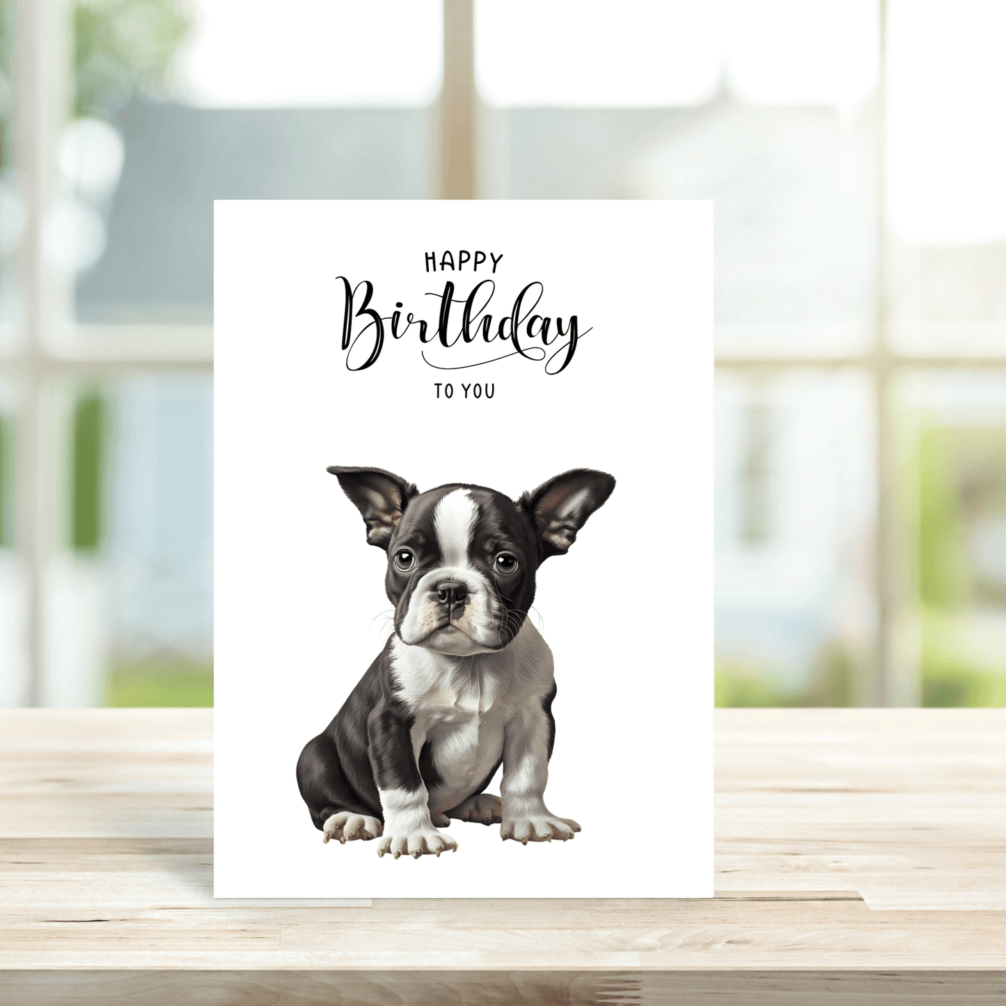 Dog Breeds Birthday Cards - Various Breeds Available - Peppy & Sage