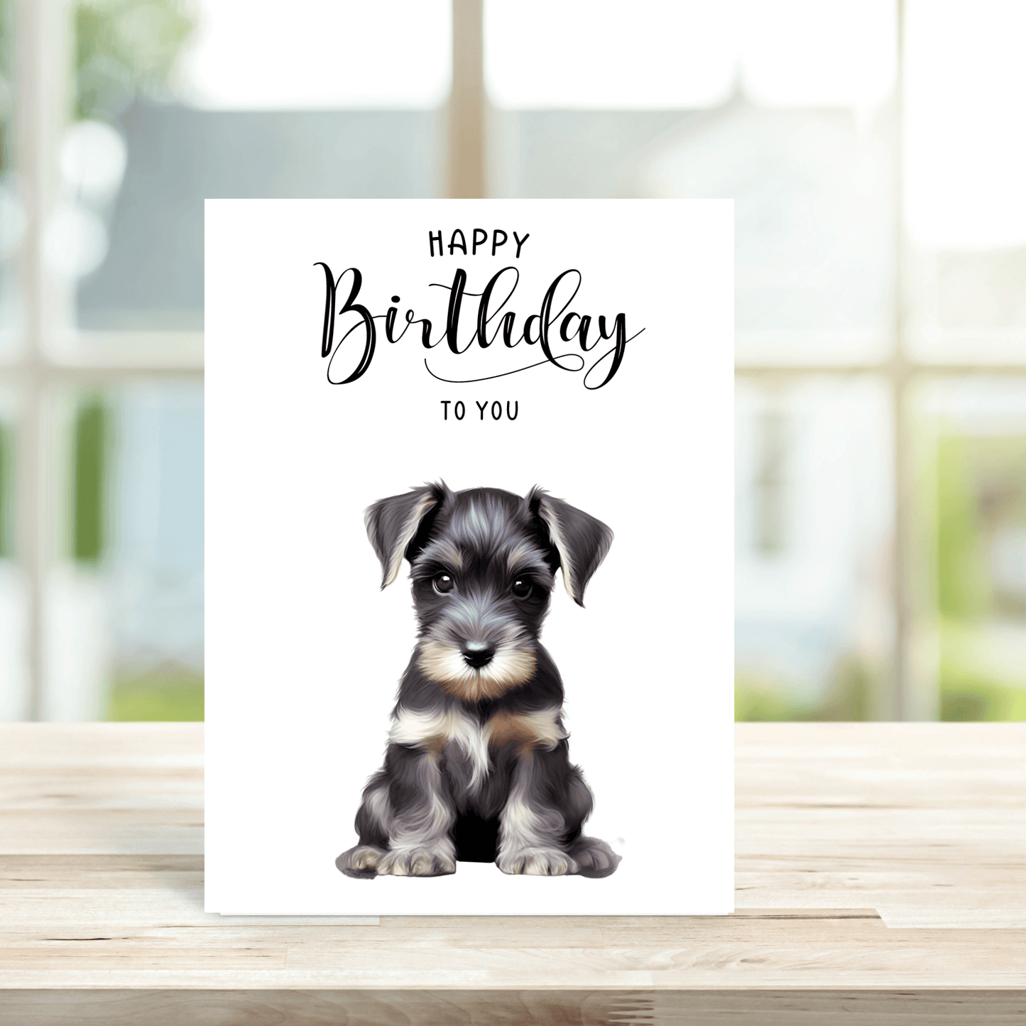 Dog Breeds Birthday Cards - Various Breeds Available - Peppy & Sage