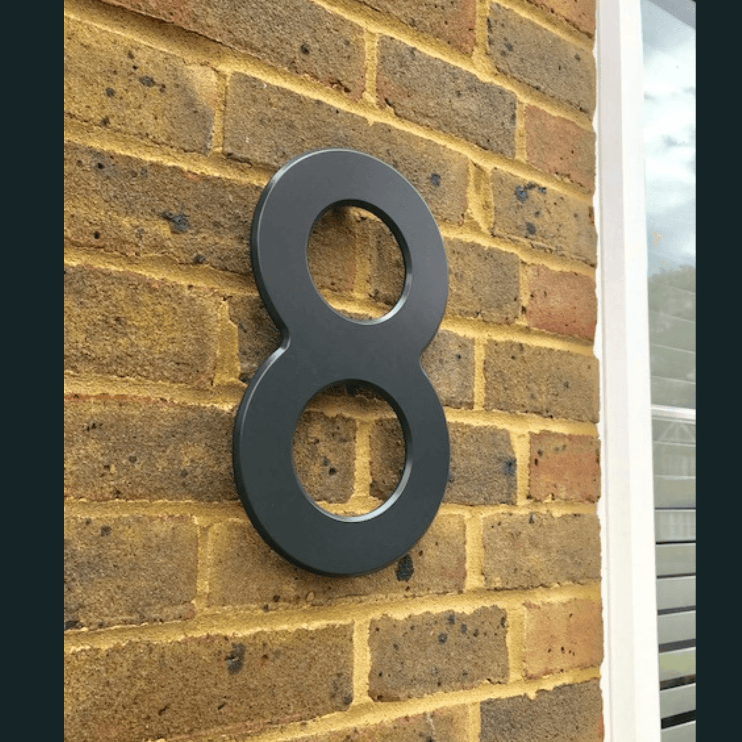 Extra Large House Numbers - Anthracite Grey - 29.5cm - Peppy & Sage