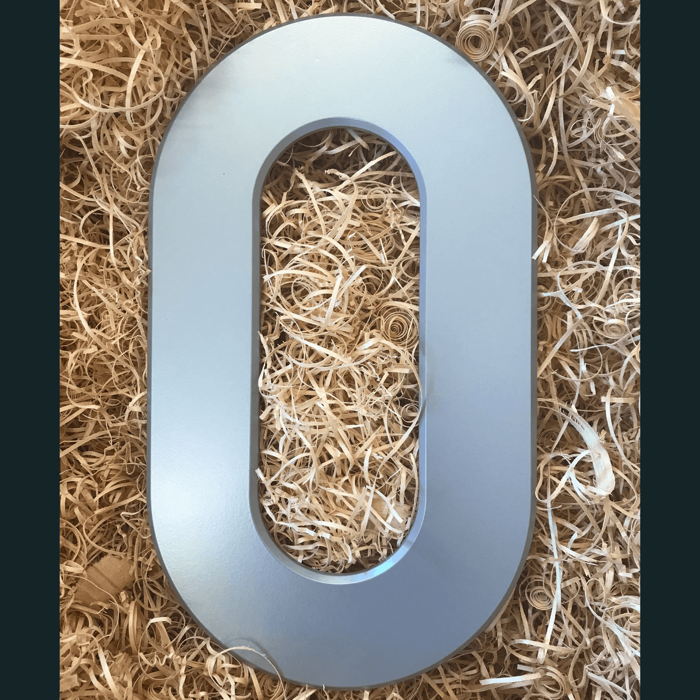 Extra Large House Numbers - Silver - 29.5cm - Peppy & Sage