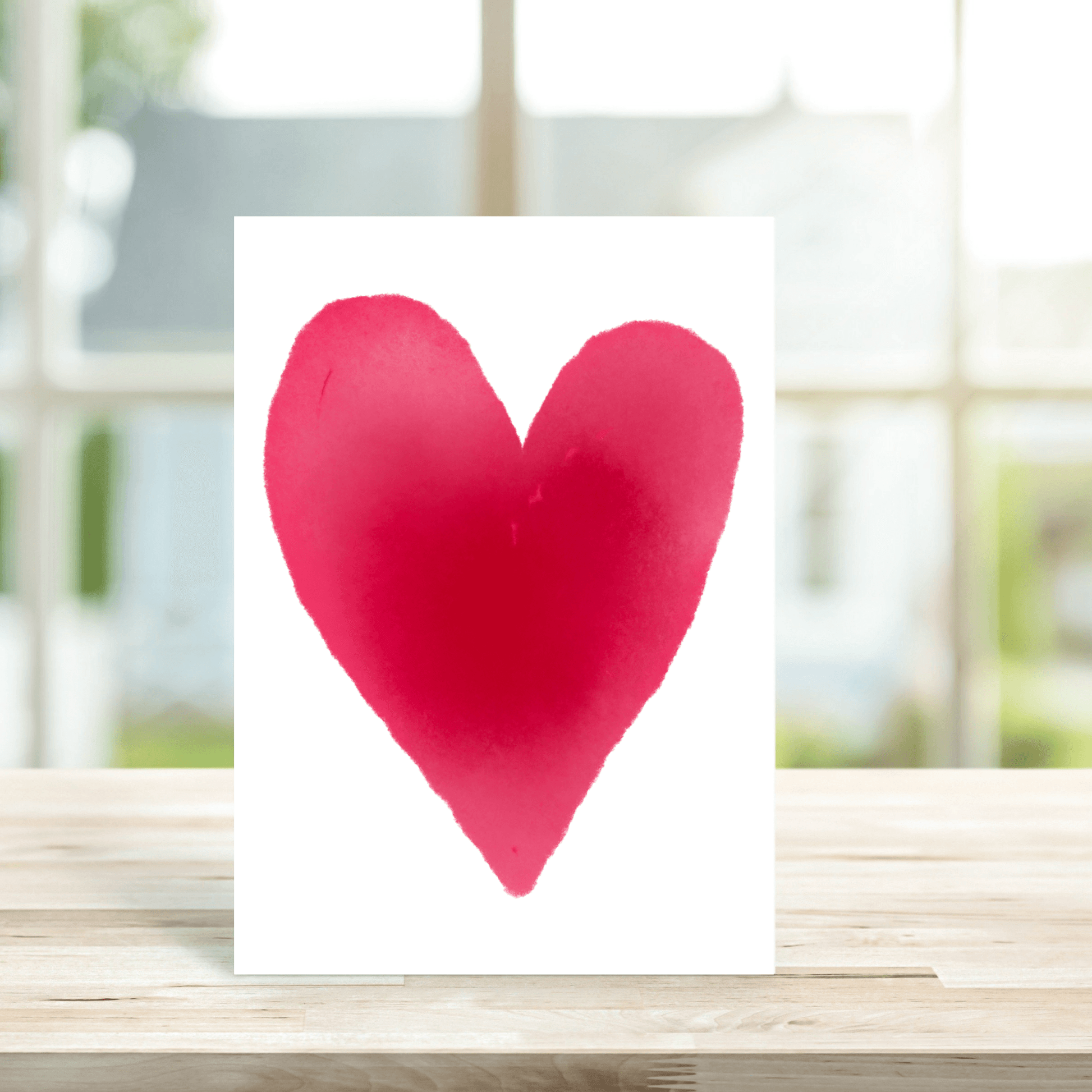 Heart Card - Peppy & Sage