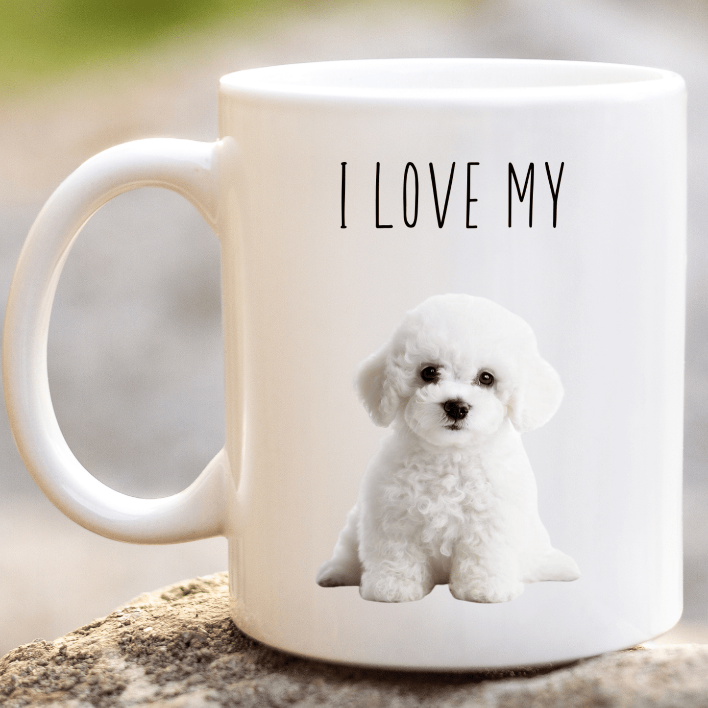 I Love My Bichon Frise Mug - Peppy & Sage