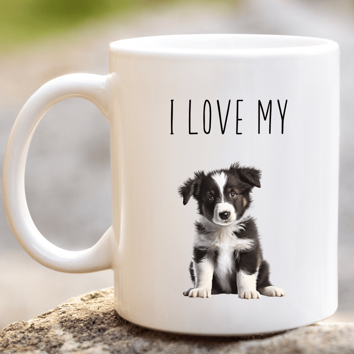 I Love My Collie Mug - Peppy & Sage
