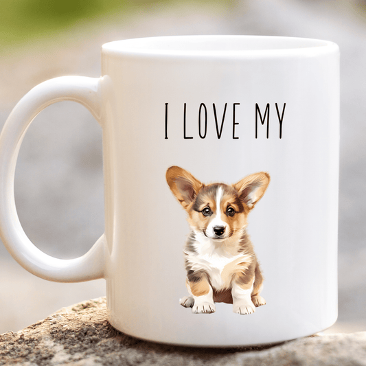 I Love My Corgi Mug - Peppy & Sage