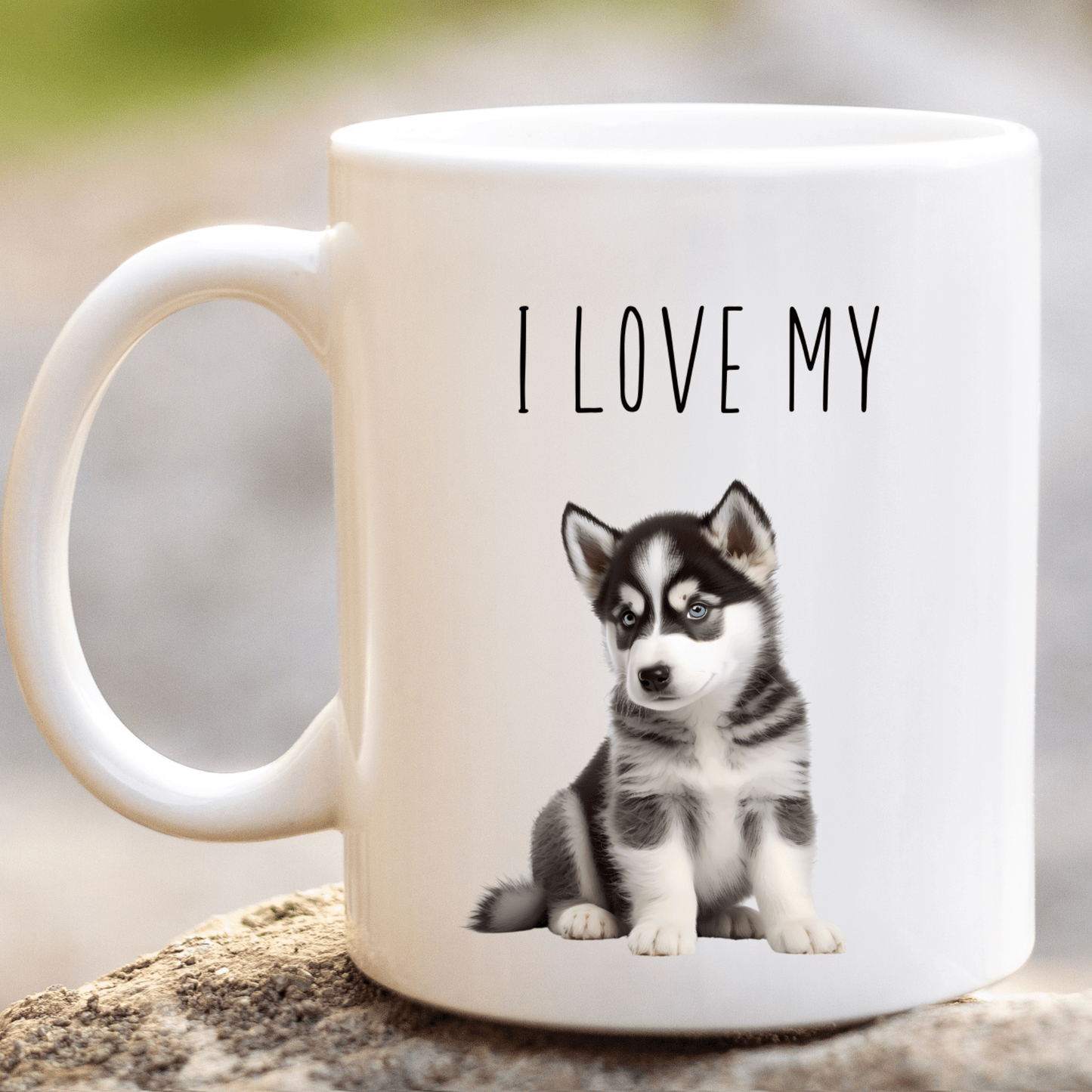 I Love My Husky Mug - Peppy & Sage