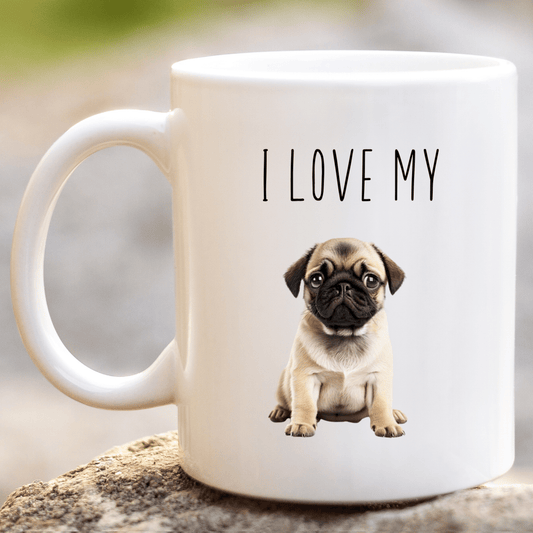 I Love My Pug Mug - Peppy & Sage
